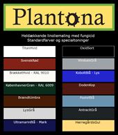 Specialfarve - heldækkende linoliemaling - m/fungicid - Plantona - 1 l